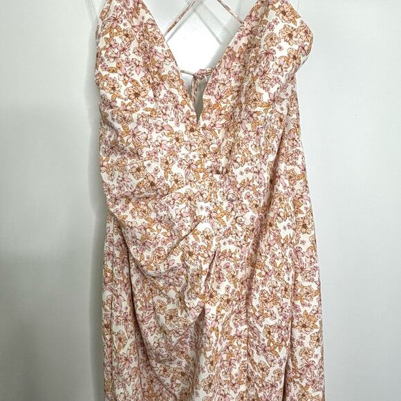 Significant Other Maria Floral Linen Sleeveless Maxi Dress 8 - Picture 16 of 16